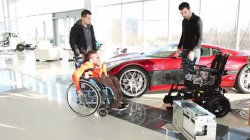 Тюнинг электрического инвалидного кресла от фирмы Rimac